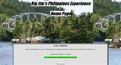 Desktop Screenshot of bigjimsphilippinesexperience.com